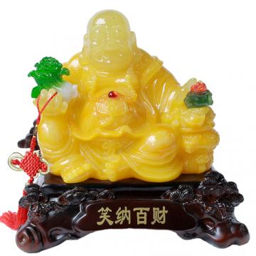 Phật Di Lặc vàng 40cm