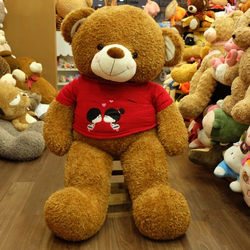 Gấu teddy với kích thước lên tới 1.4m
